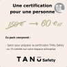 Certification TANU Safety (prévente)