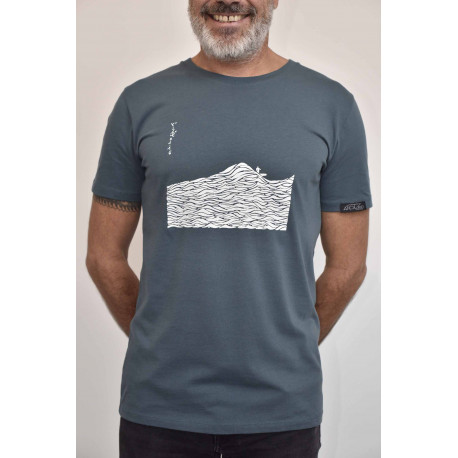T-shirt col rond « Longboard »