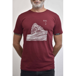 T-shirt col rond « Ice »