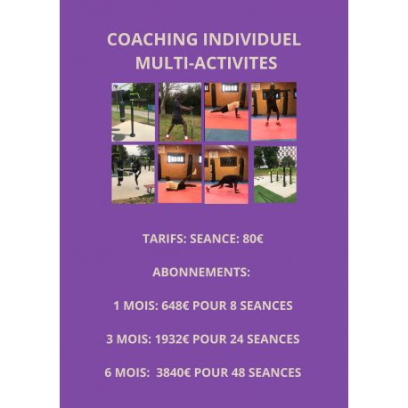 Coaching Individuel Multi-activités